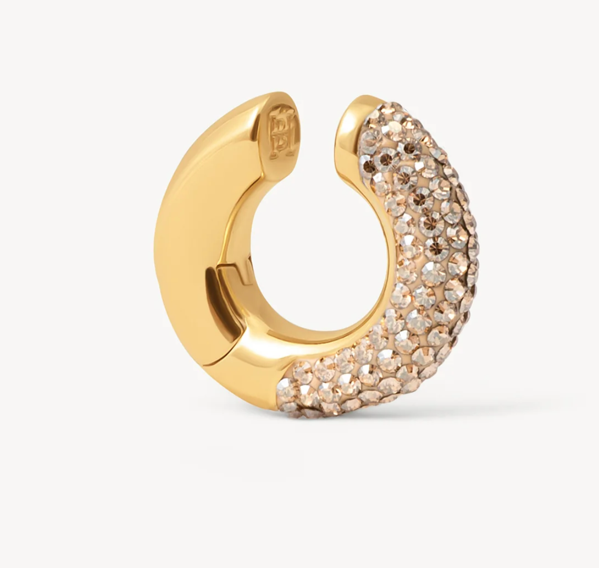 Gold Sparkle Ear Cuff - Hillberg & Berk