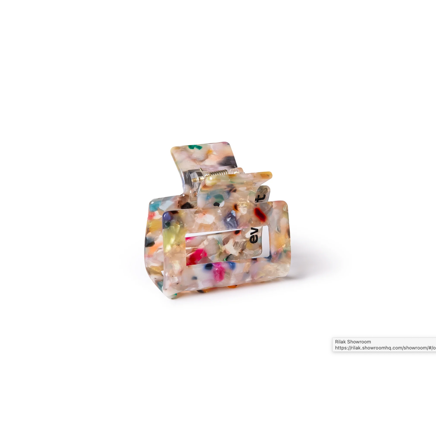 Small Confetti Claw Clip