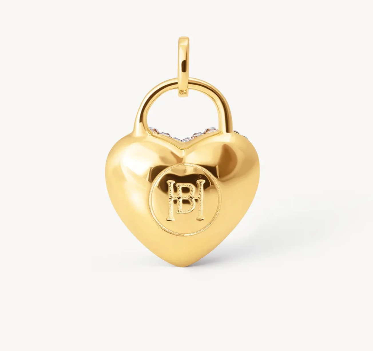 Champagne Sparkle Heart Necklace - Hillberg & Berk™