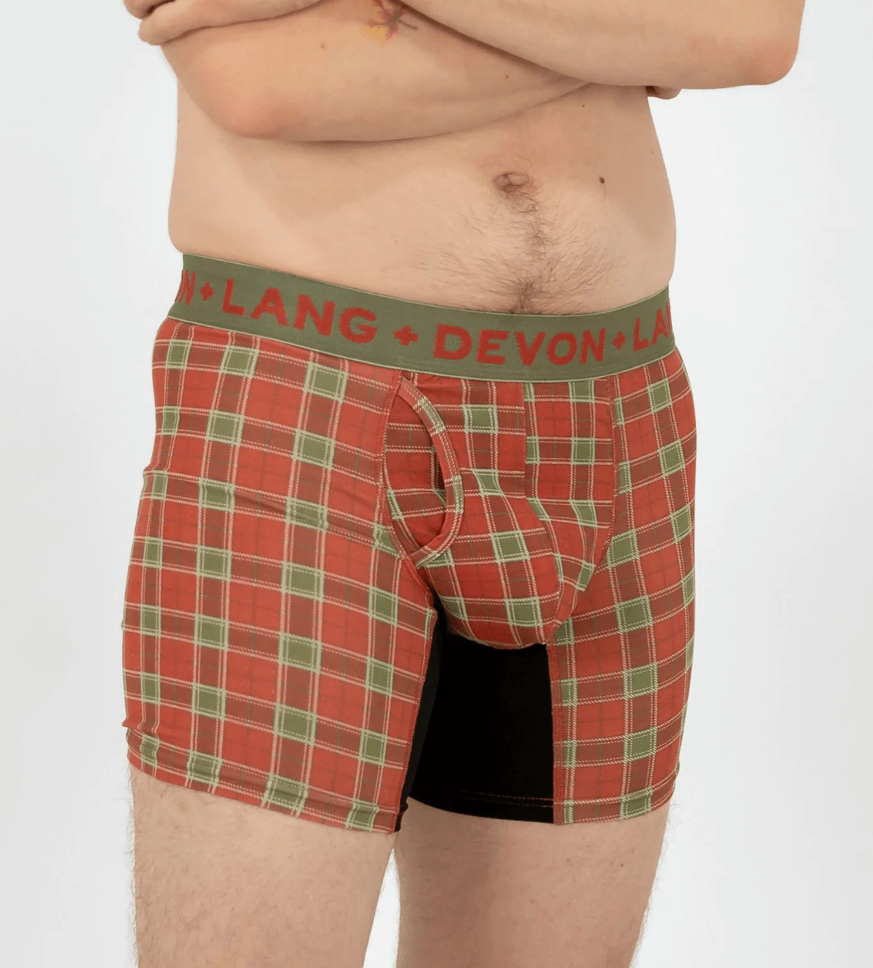 Devon + Lang Vintage Tartan Journey Boxer
