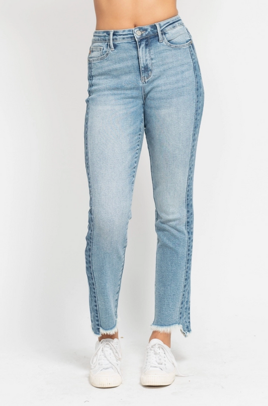 Ren Vintage Wash Side Panel Jean { Reg }