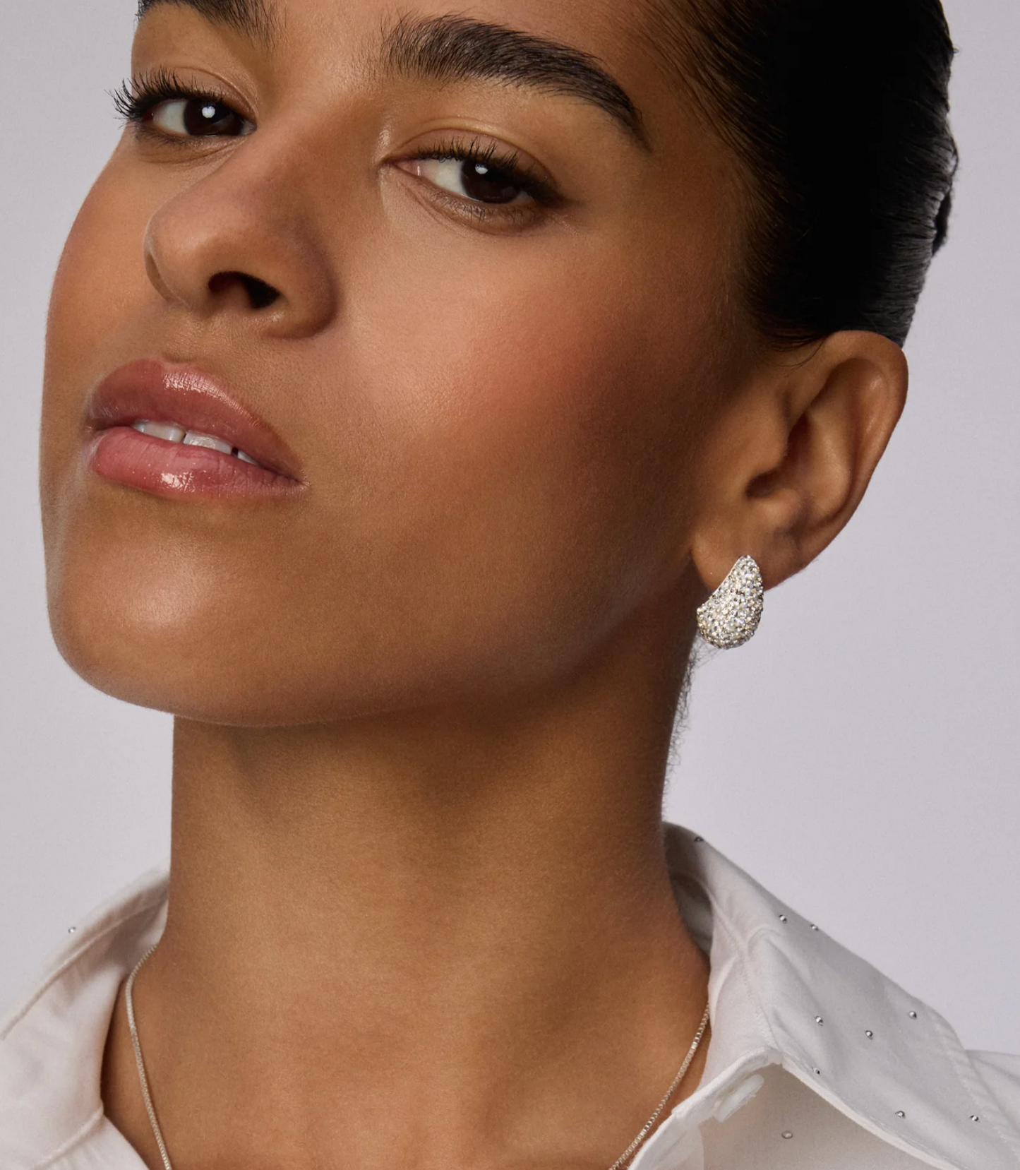 Glitz Mini Dream Puff™ Stud Earrings