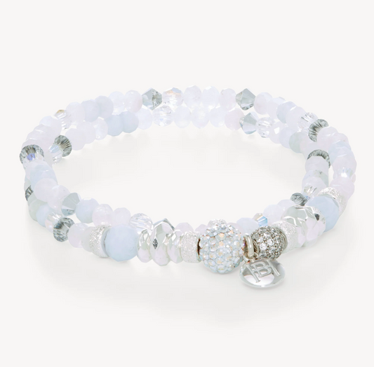 Aurora Borealis Sparkle™ Double Wrap Bracelet