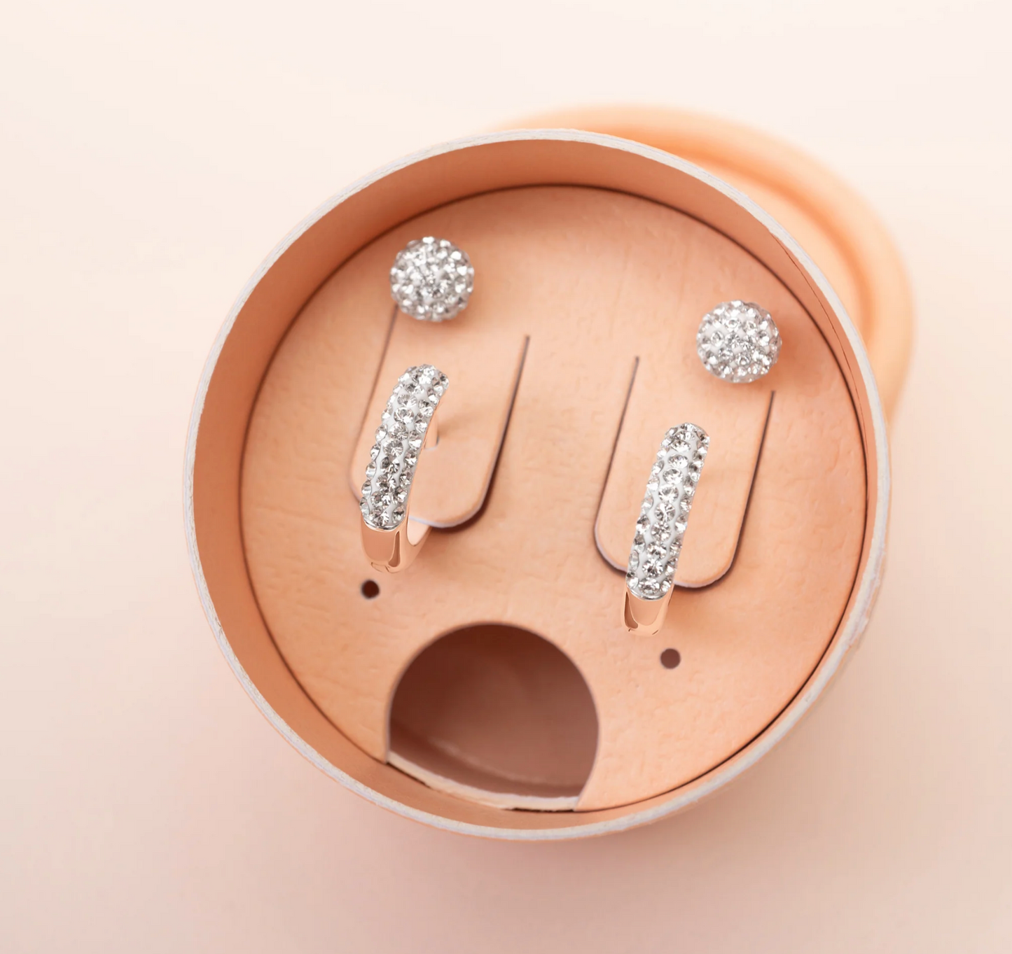 White 6mm & Always On Hoop Set