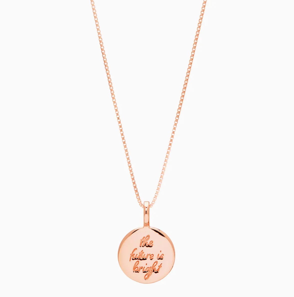 The Future Is Bright Pendant Necklace ~ Hillberg & Berk™