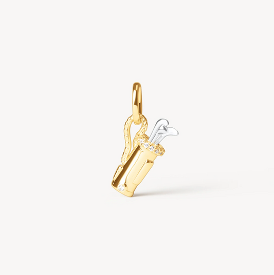Tee Time Charm - Gold ~ Hillberg & Berk