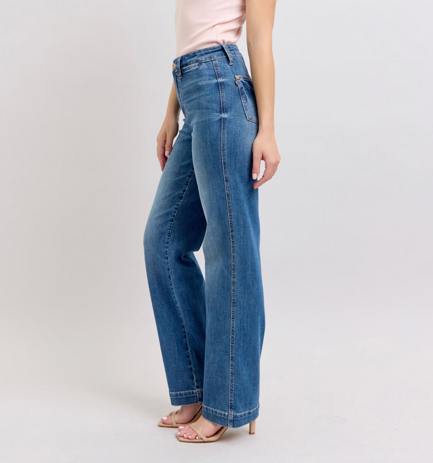 Monica Straight Leg Jean { Reg }