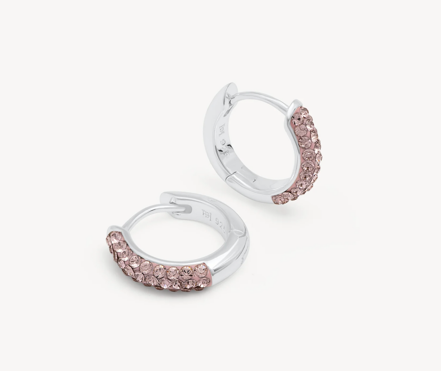 Rosé™ Always On Sparkle Hoops