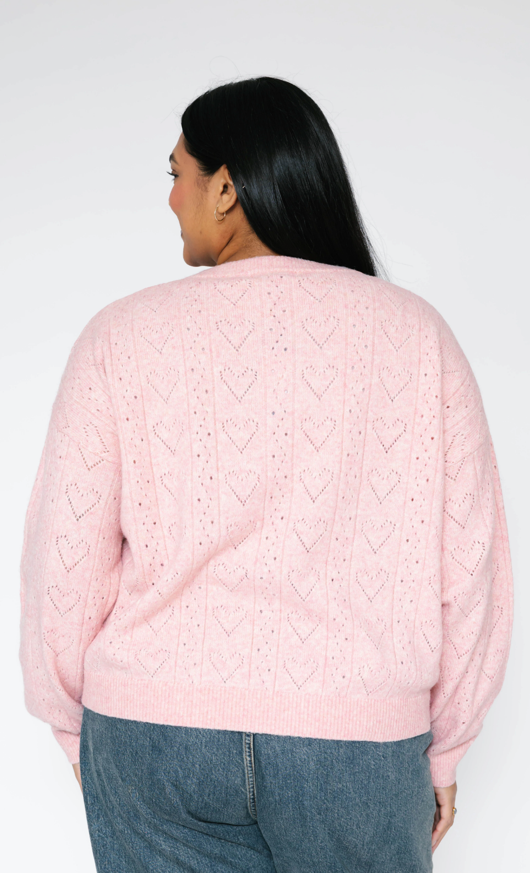 Crush On You Cardigan in Soft Pink