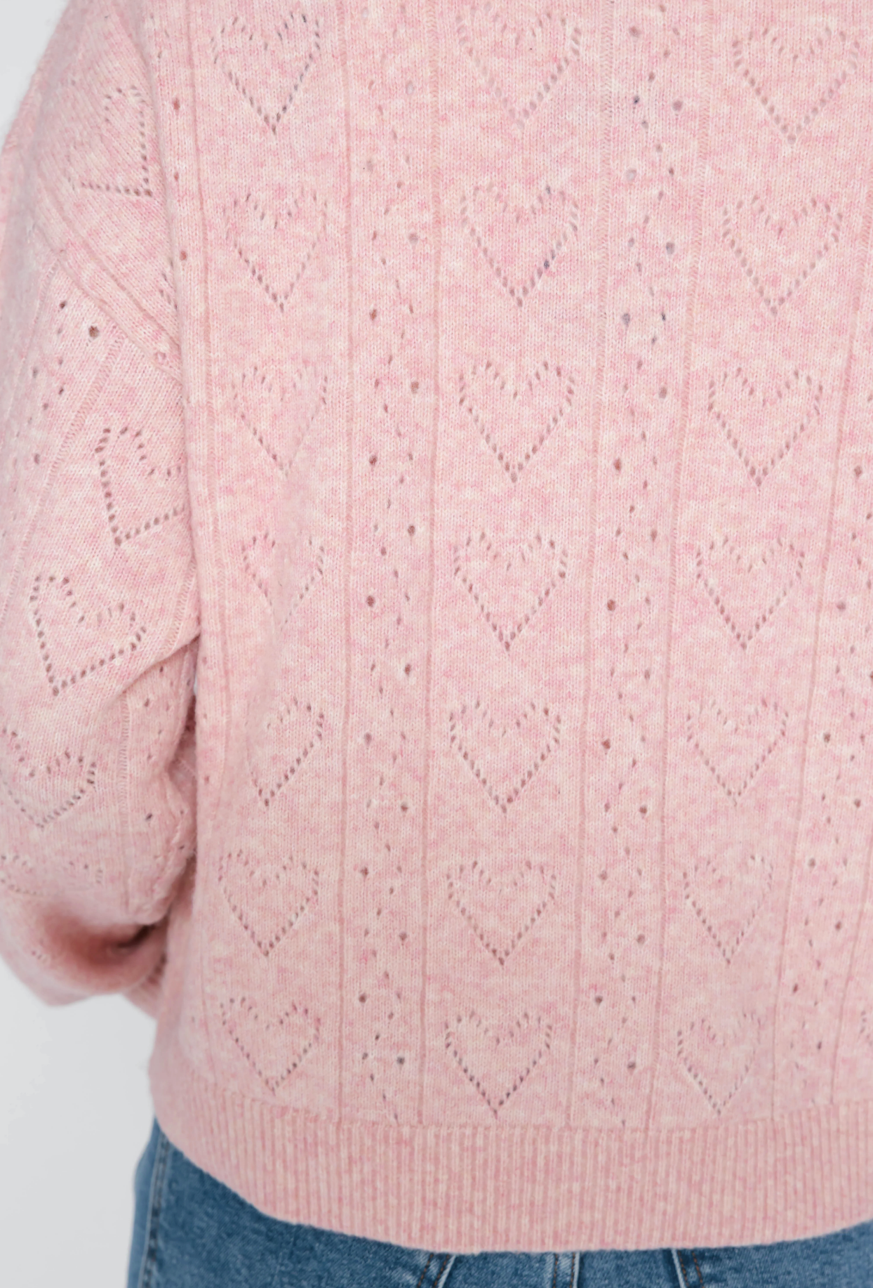 Crush On You Cardigan in Soft Pink