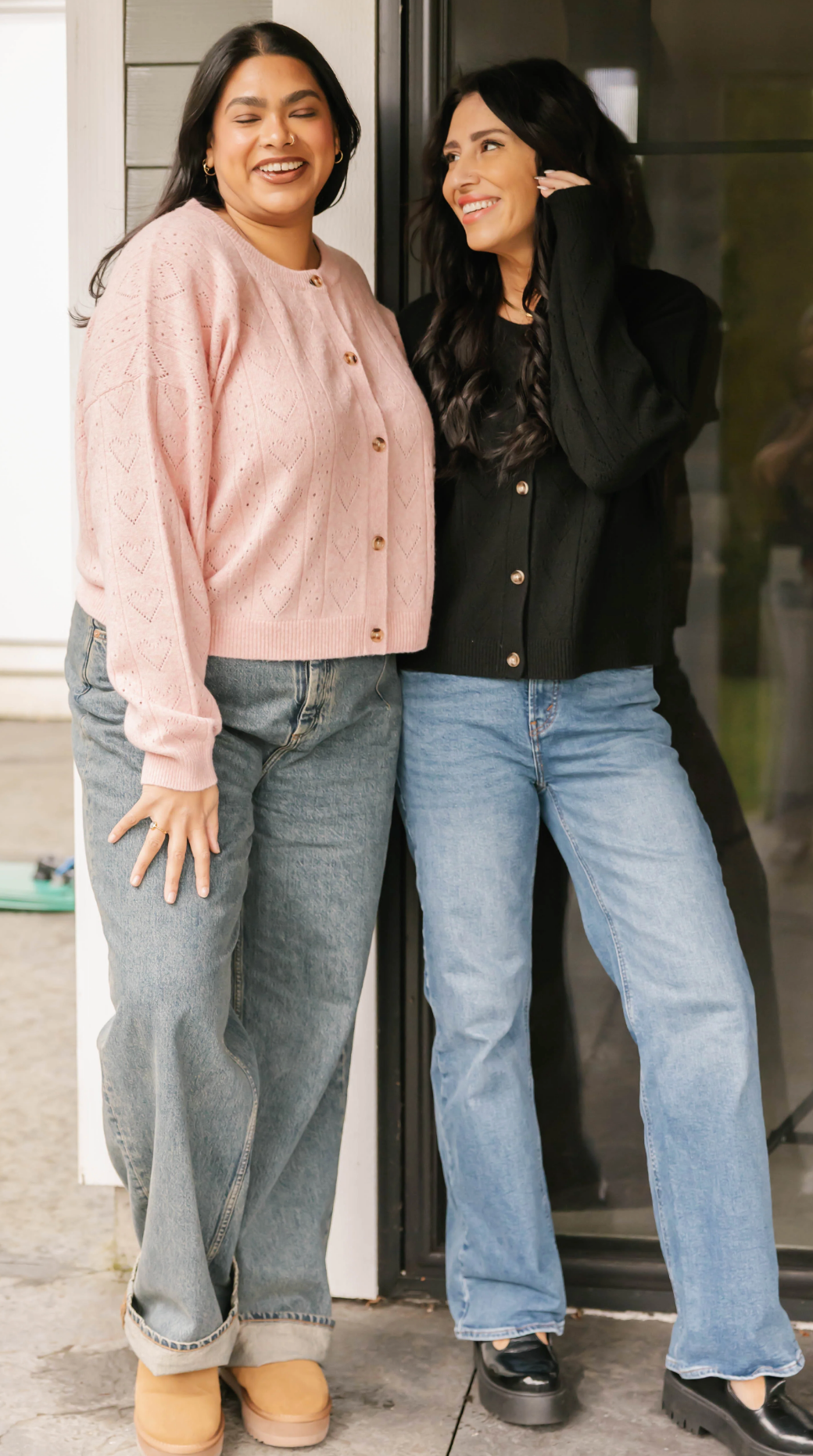 Crush On You Cardigan in Soft Pink