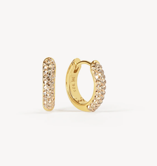 Soft Gold 6mm & Always On Hoop Set