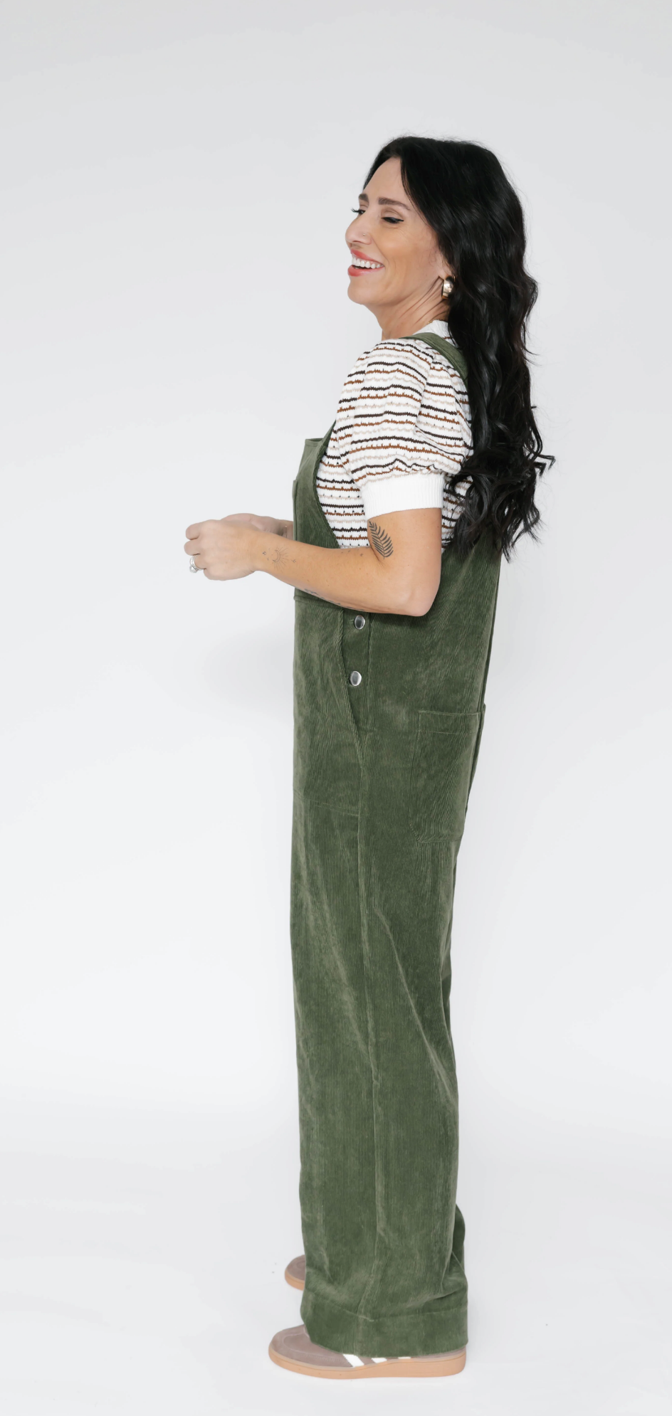 Stevie Cord Overall ~ Hunter Green