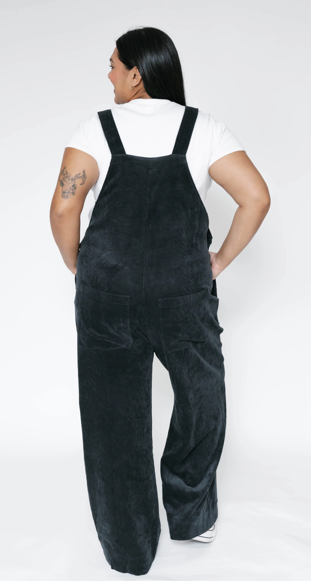 Stevie Cord Overall ~ Jet Black