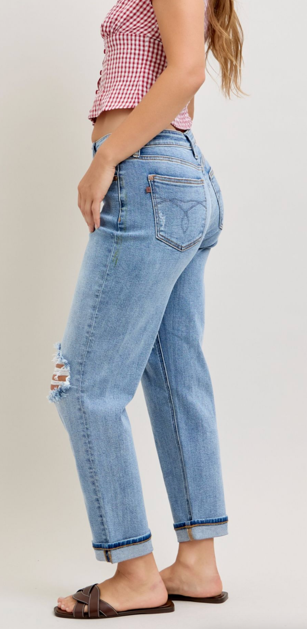 Kim Destroyed Boyfriend Jean { Reg }