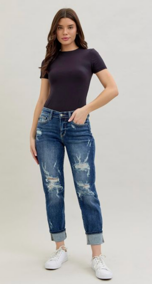 Brandy Destroy Boyfriend Jean { Reg }