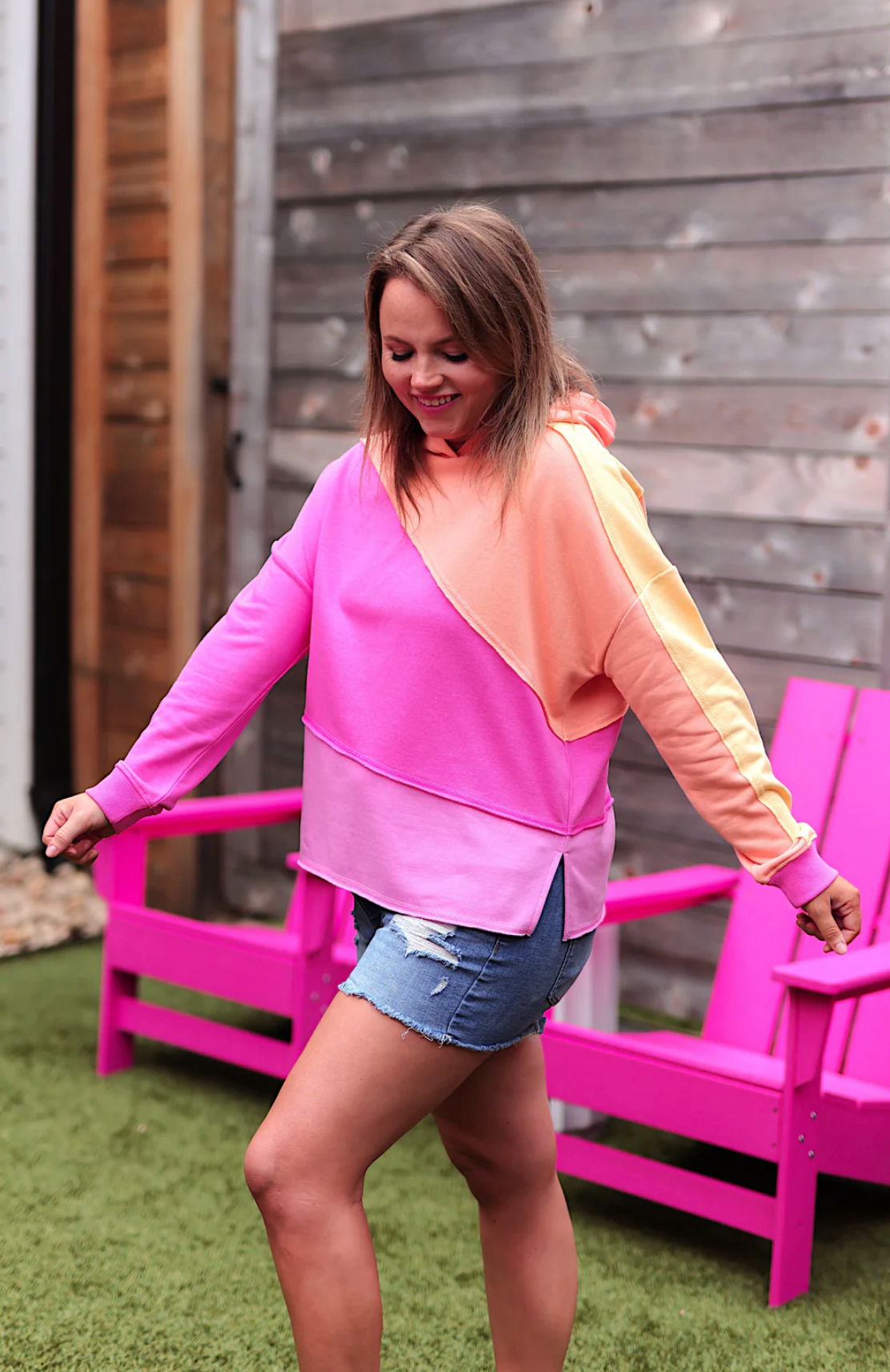 Miles Ahead Hoodie ~ Sunset