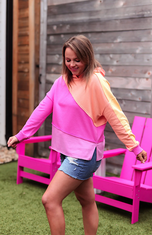 Miles Ahead Hoodie ~ Sunset