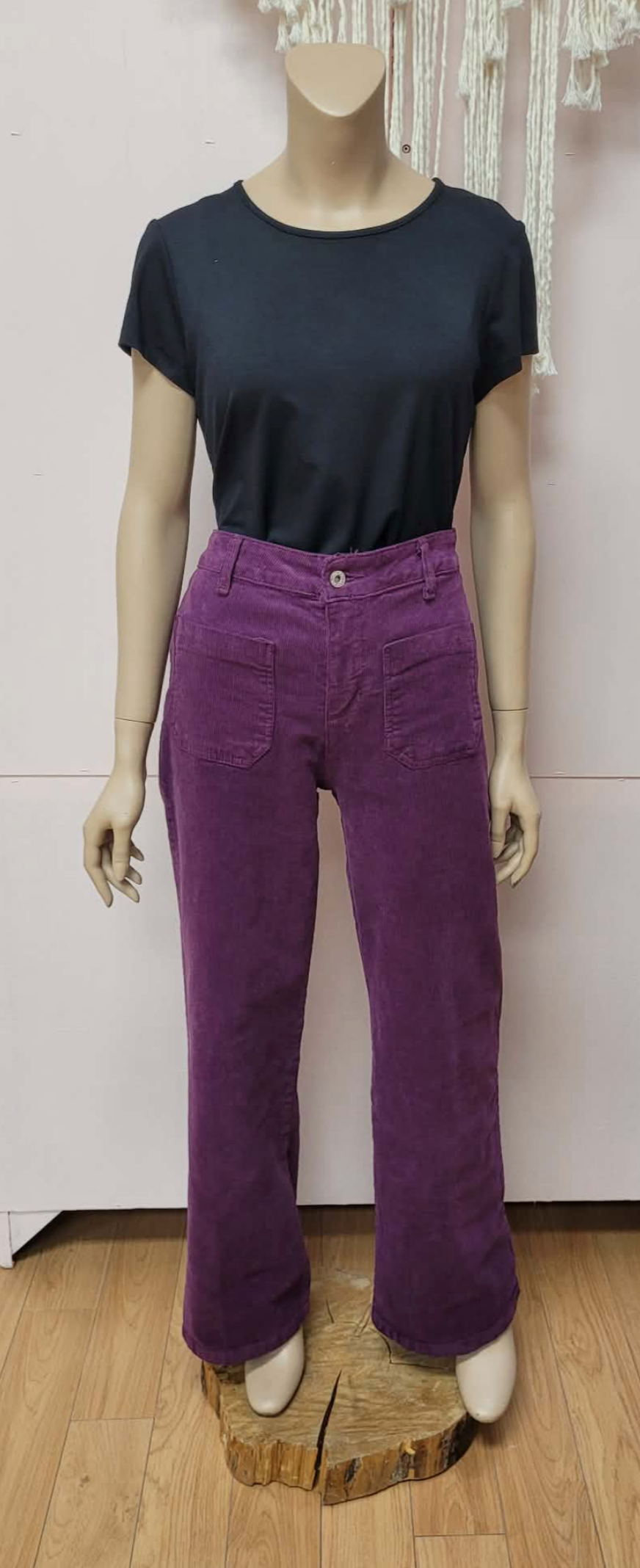 Corduroy Pants ~ Purple