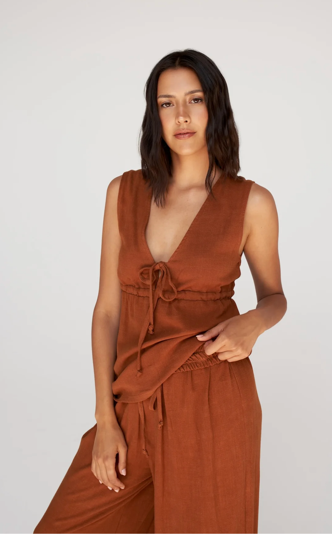 Hollie Camisole ~ Cognac
