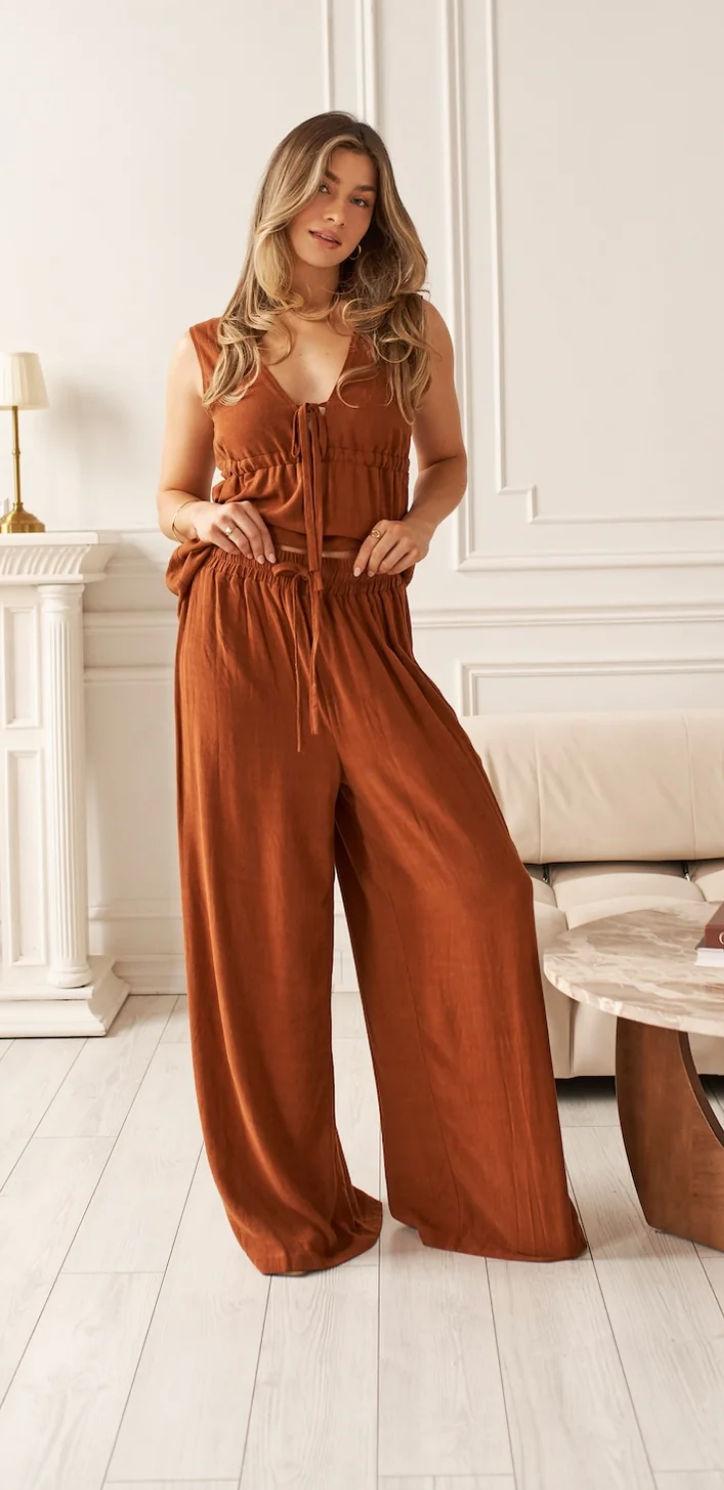 Hollie Camisole ~ Cognac