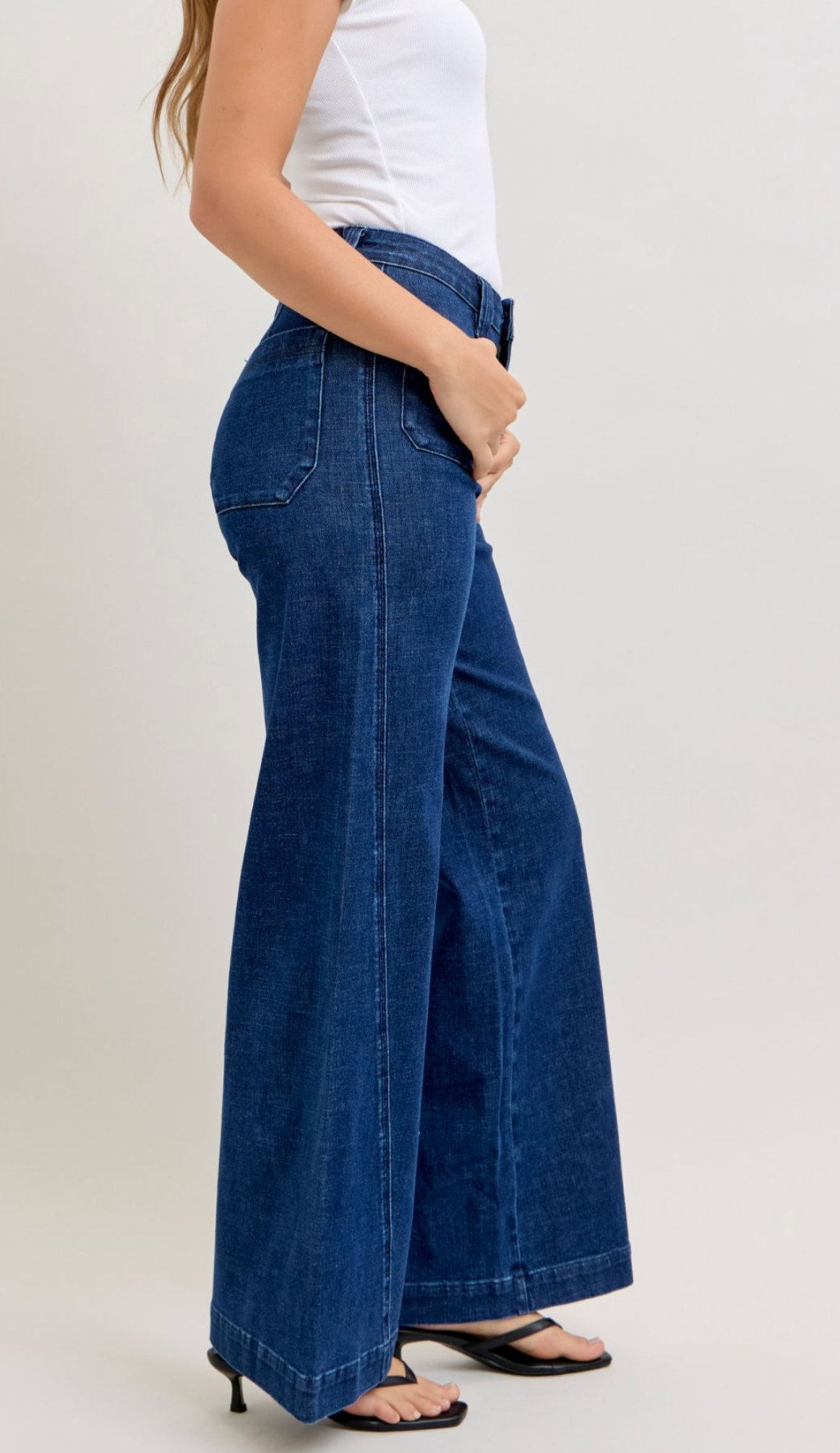 Brenda Patch Pocket Retro Wide { Reg & Curve }