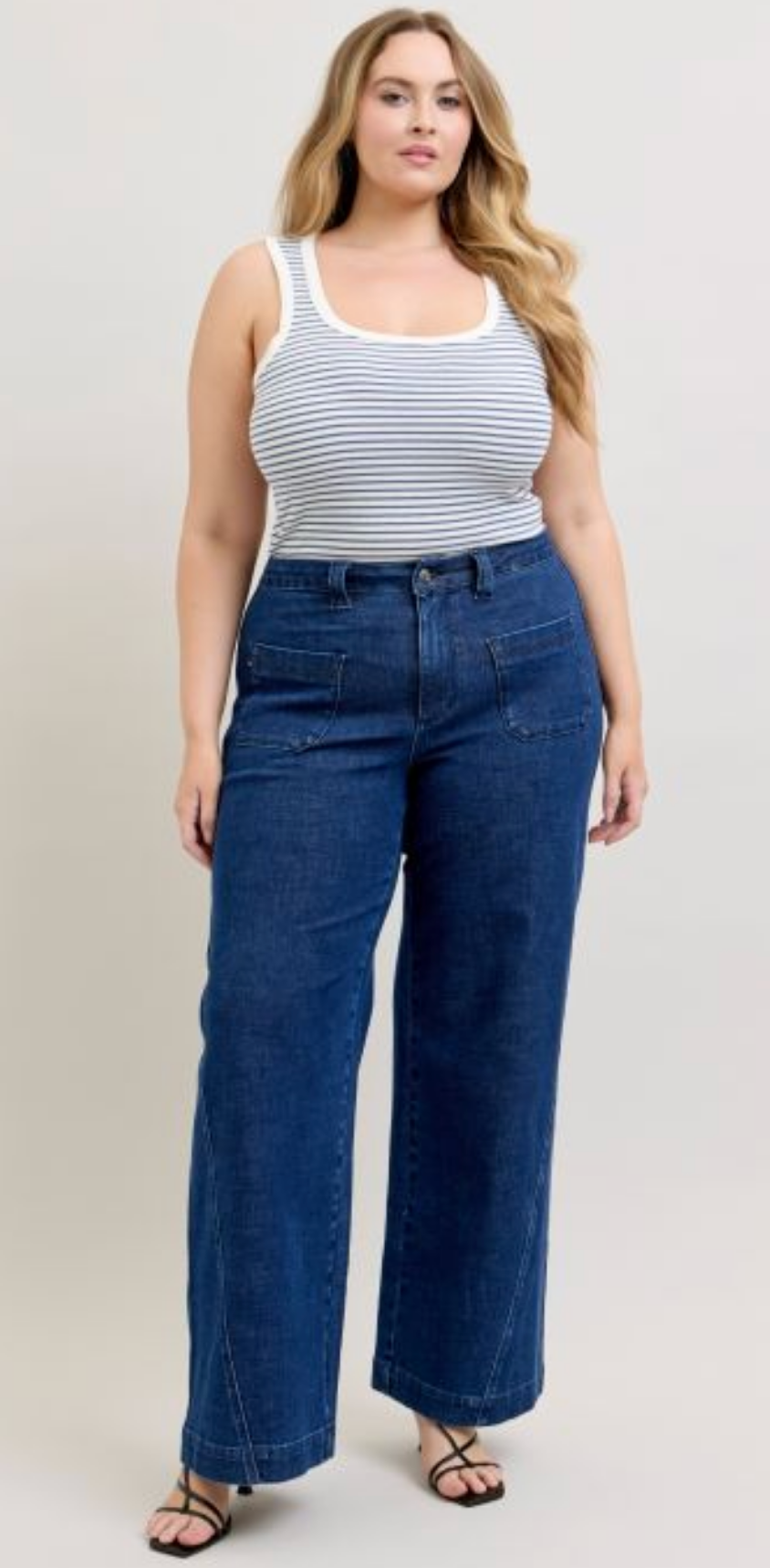 Brenda Patch Pocket Retro Wide { Reg & Curve }