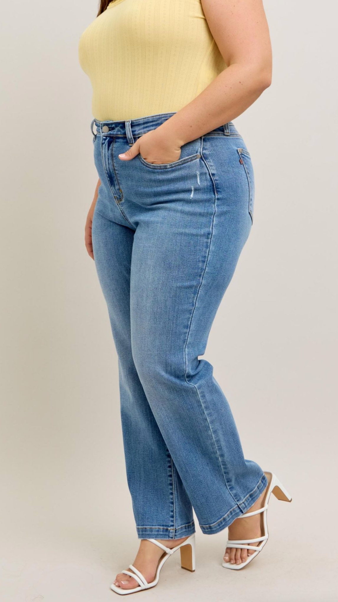 Tammy Straight Leg Trouser Jean { Reg & Curve }