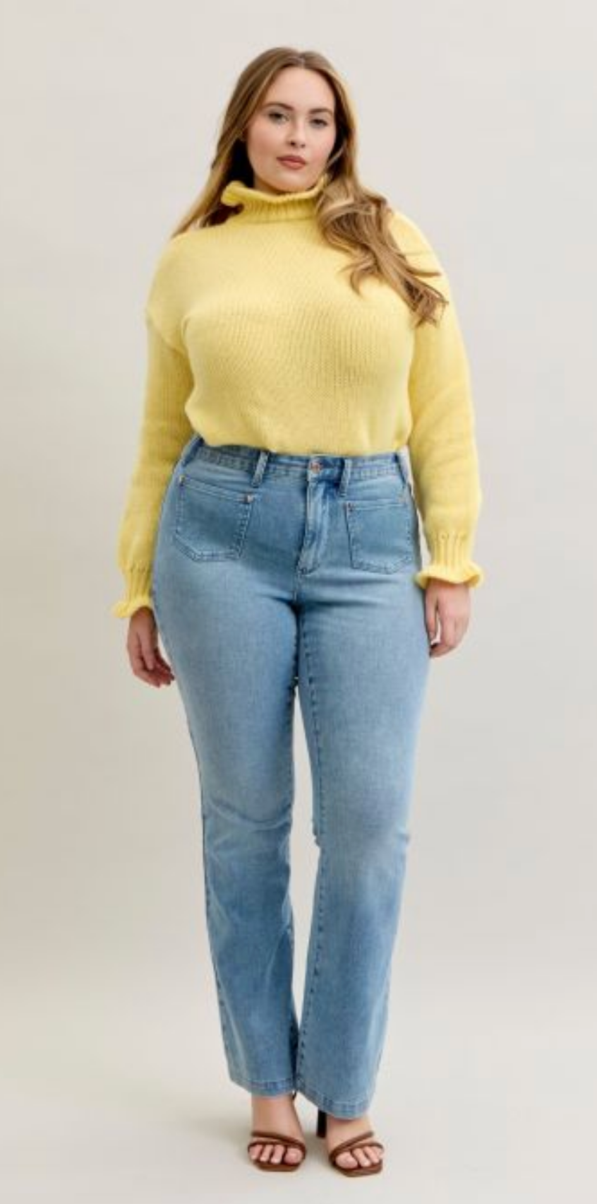 Penny Patch Pocket Bootcut { Reg & Curve }