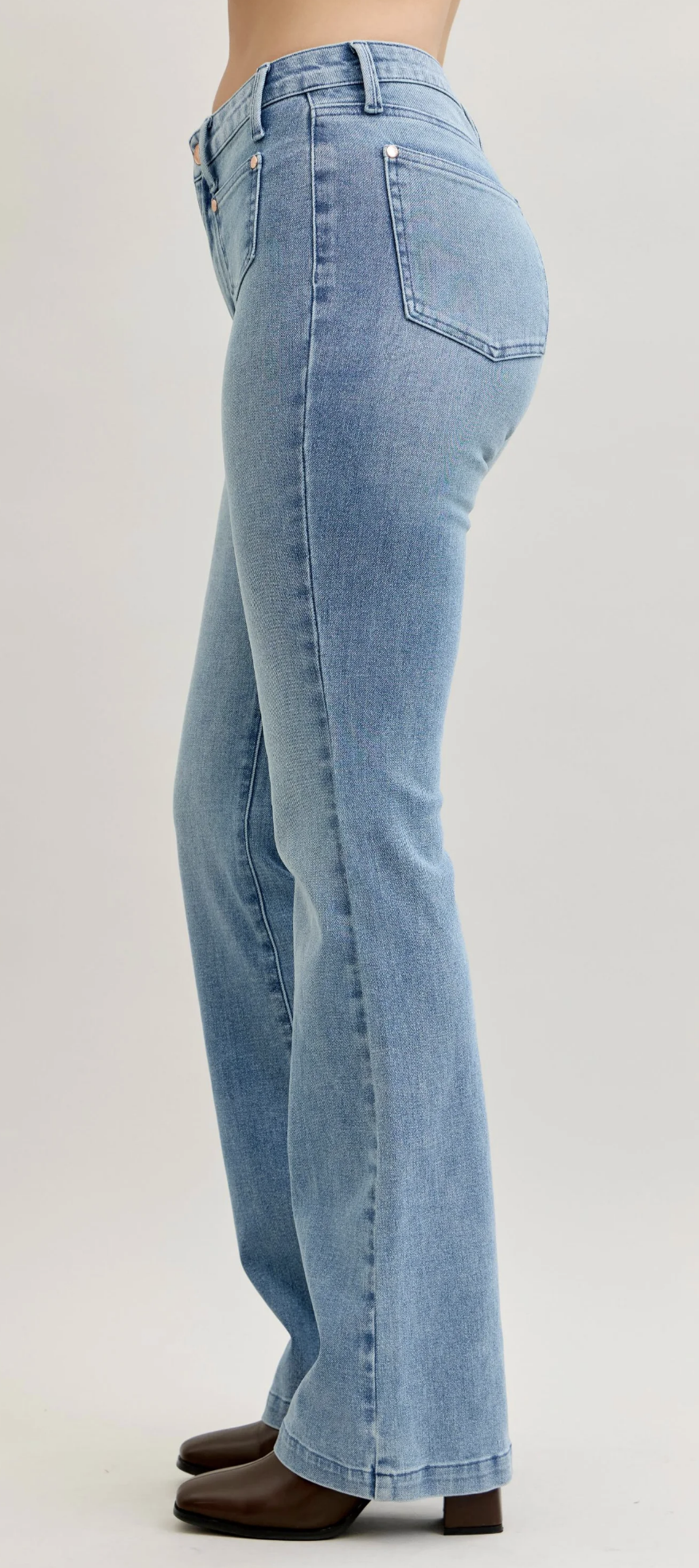 Penny Patch Pocket Bootcut { Reg & Curve }