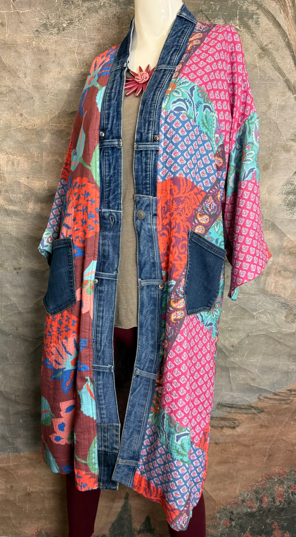 Island Cardigan ~ Island Flower Mix
