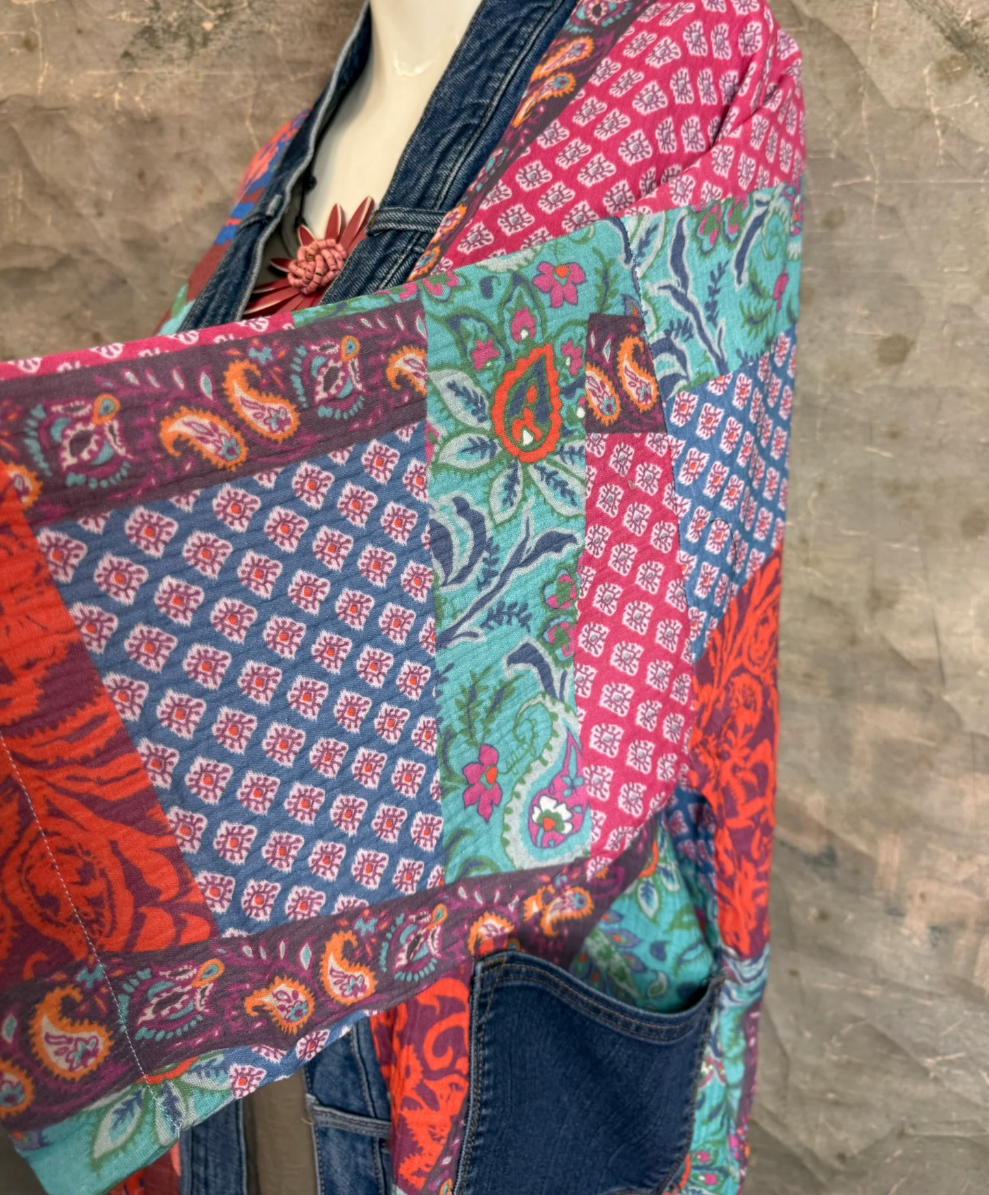 Island Cardigan ~ Island Flower Mix