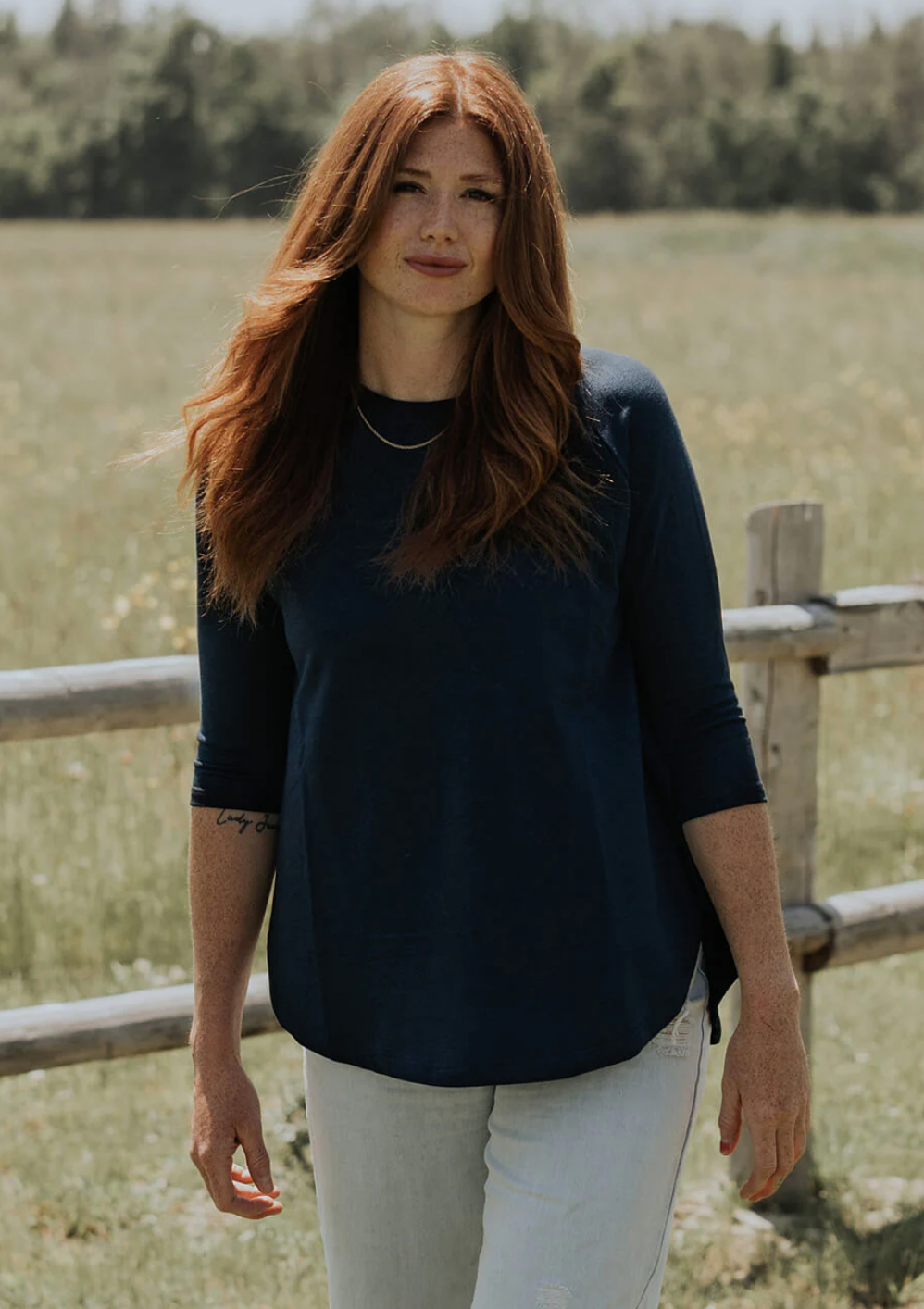 East End Sweater ~ Navy