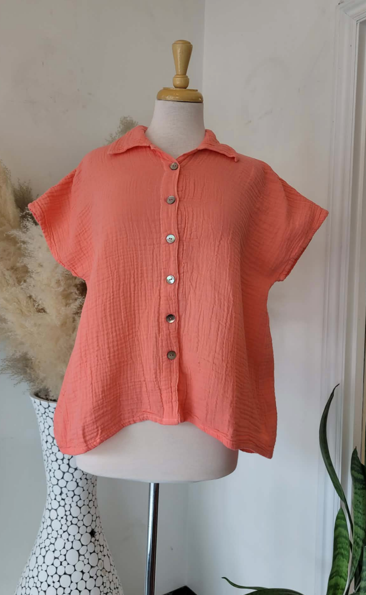 Bobbie Top ~ Watermelon