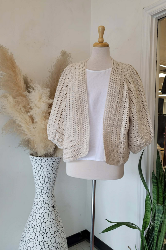 Cambria Cardigan ~ Cream