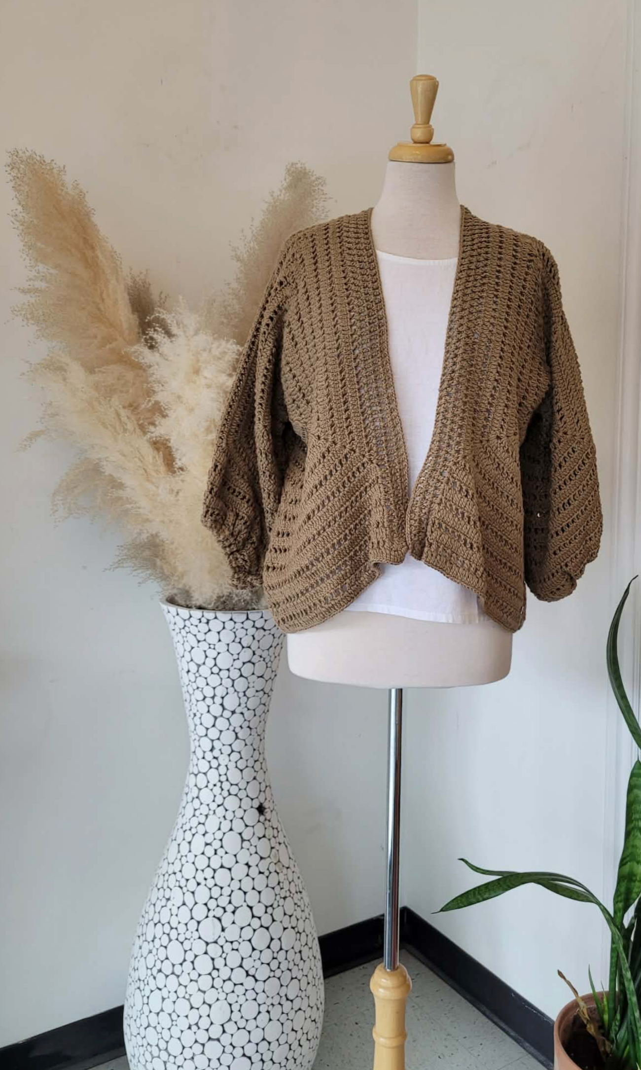 Cambria Cardigan ~ Walnut