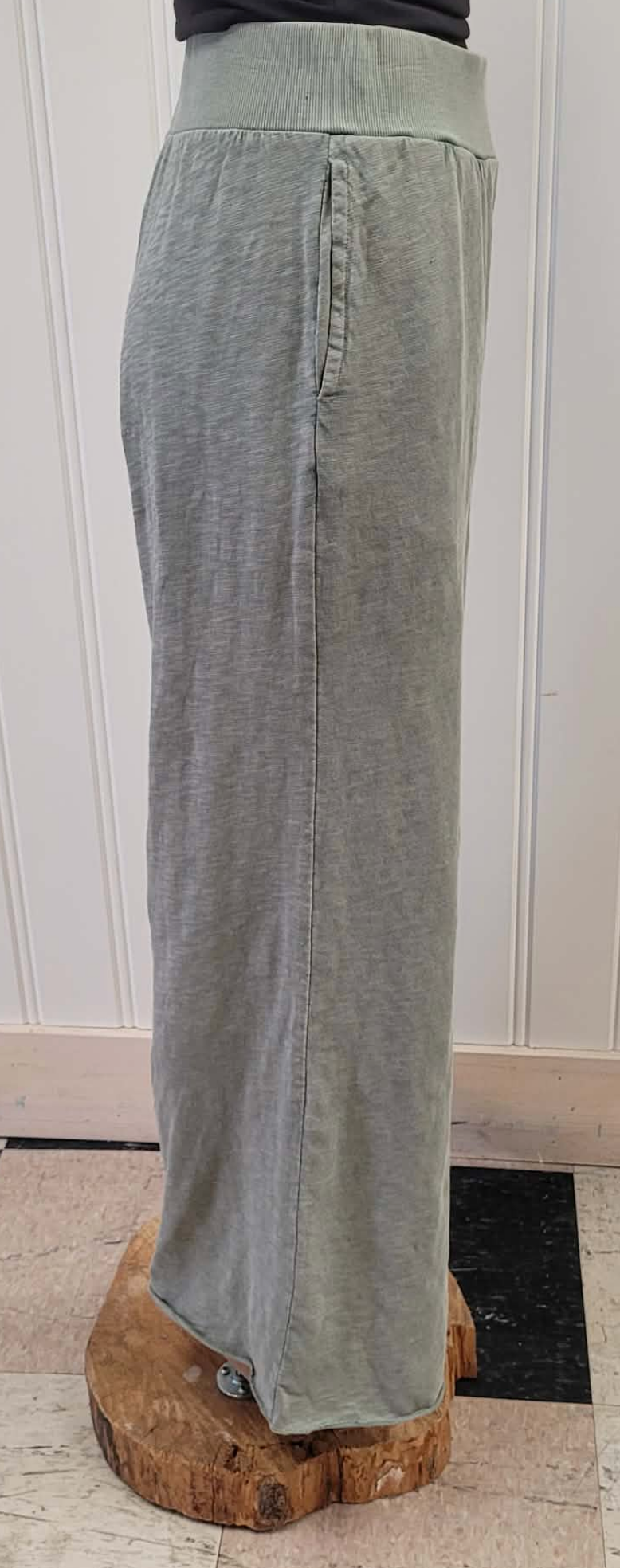 Summer Pant - Pewter Green