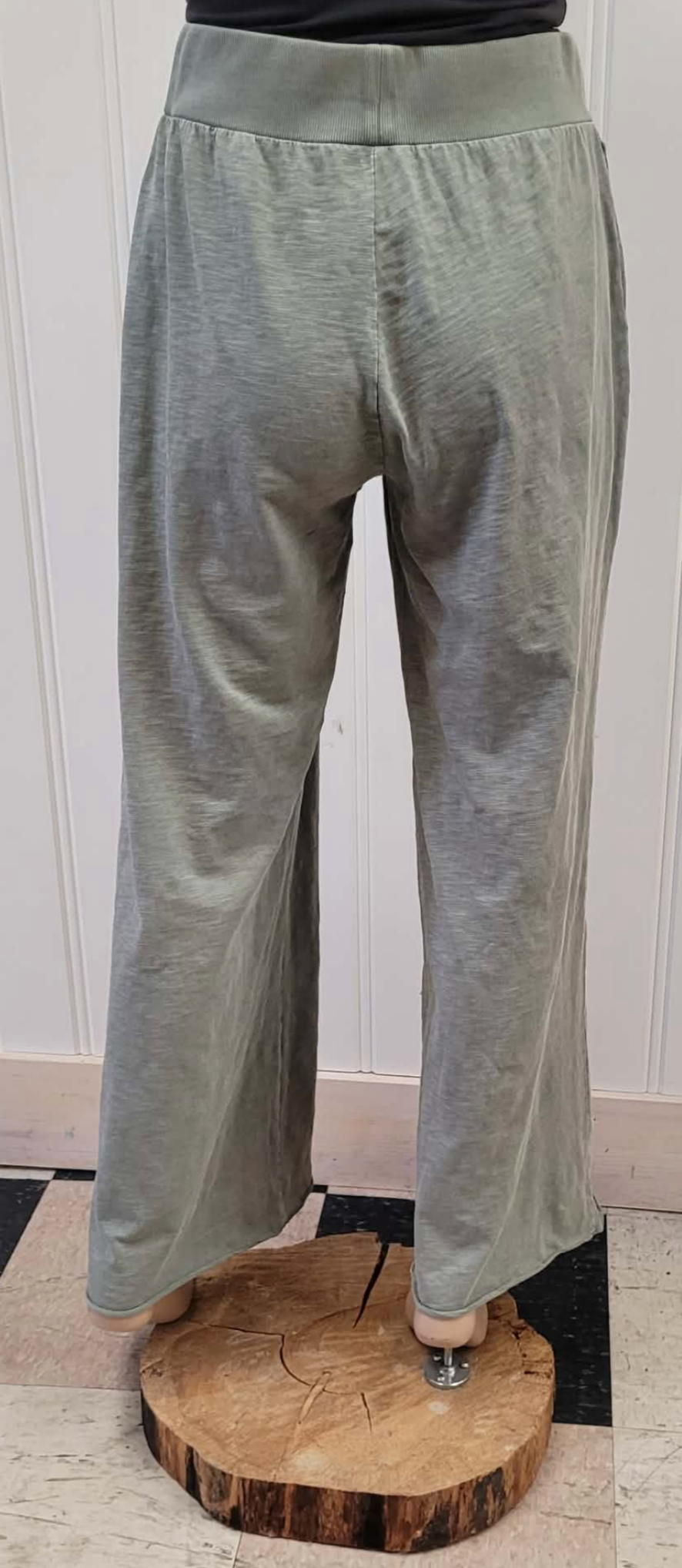 Summer Pant - Pewter Green