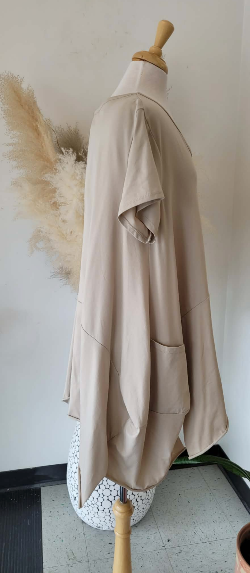 Flowy Seamed Tunic ~ 2 Colours