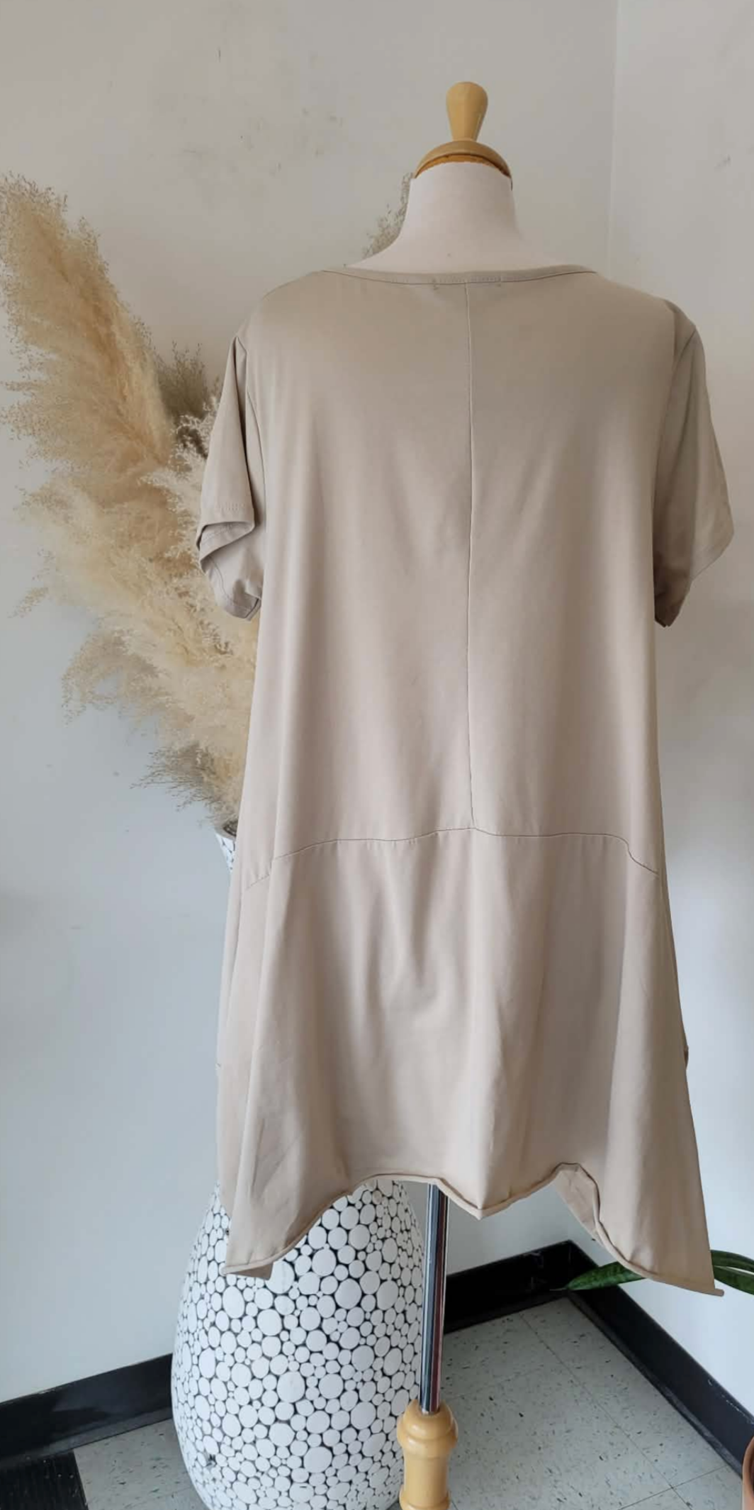 Flowy Seamed Tunic ~ 2 Colours
