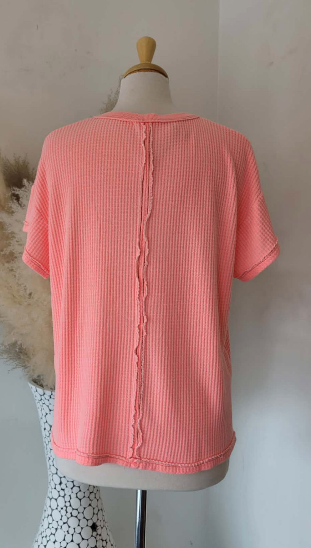 Bobbie Boyfriend Waffle T ~ 2 Colours