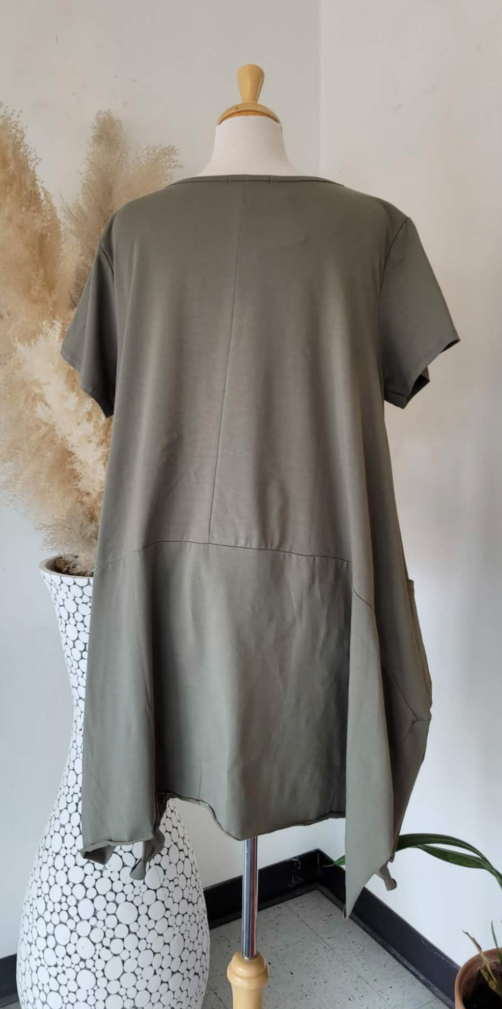 Flowy Seamed Tunic ~ 2 Colours