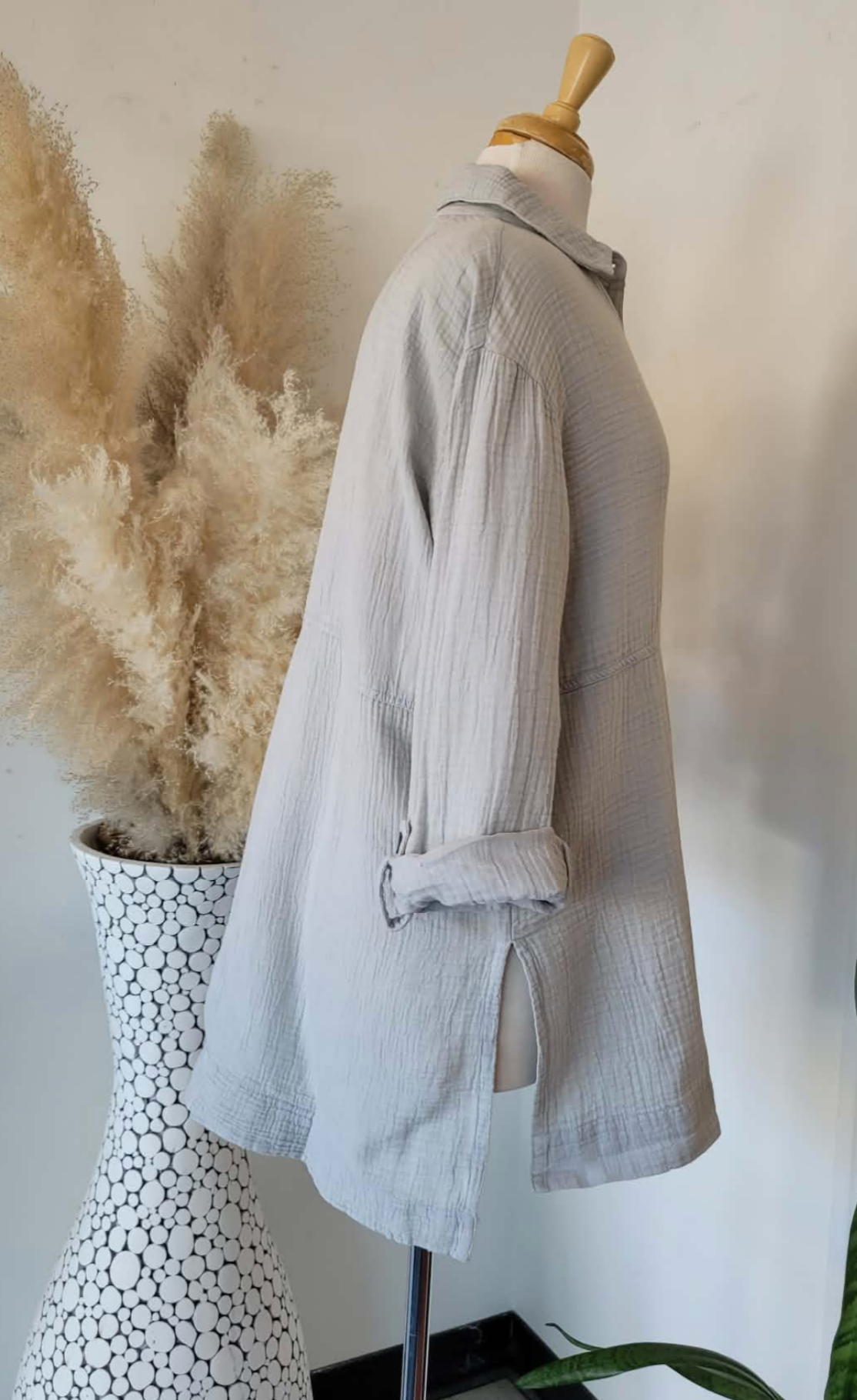 Beach Shirt 3/4 Sleeve ~ Dune