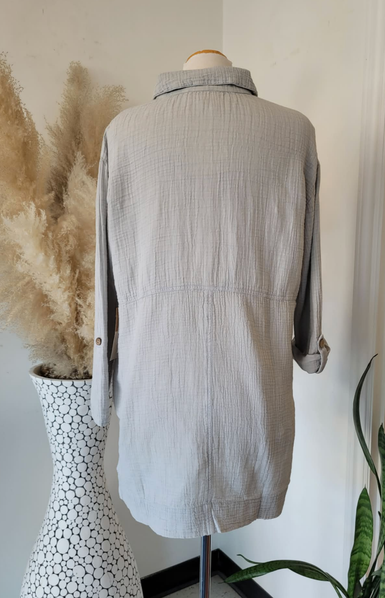 Beach Shirt 3/4 Sleeve ~ Dune