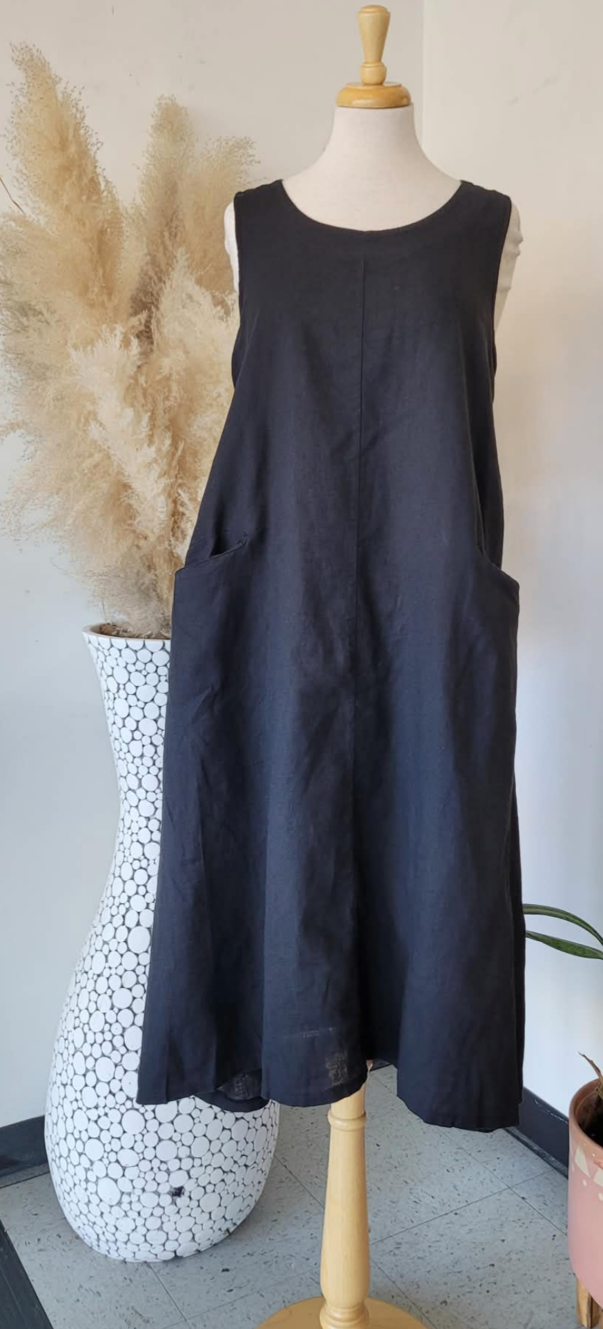 Aletta Knit Woven Combo Dress