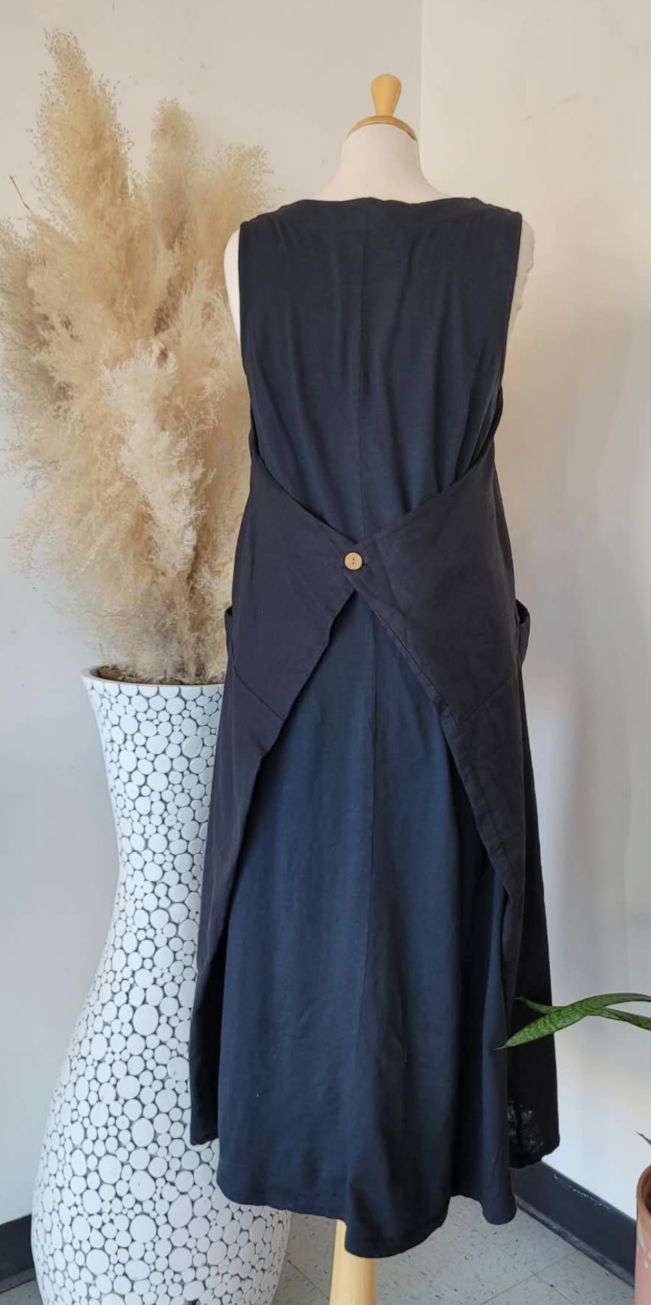 Aletta Knit Woven Combo Dress