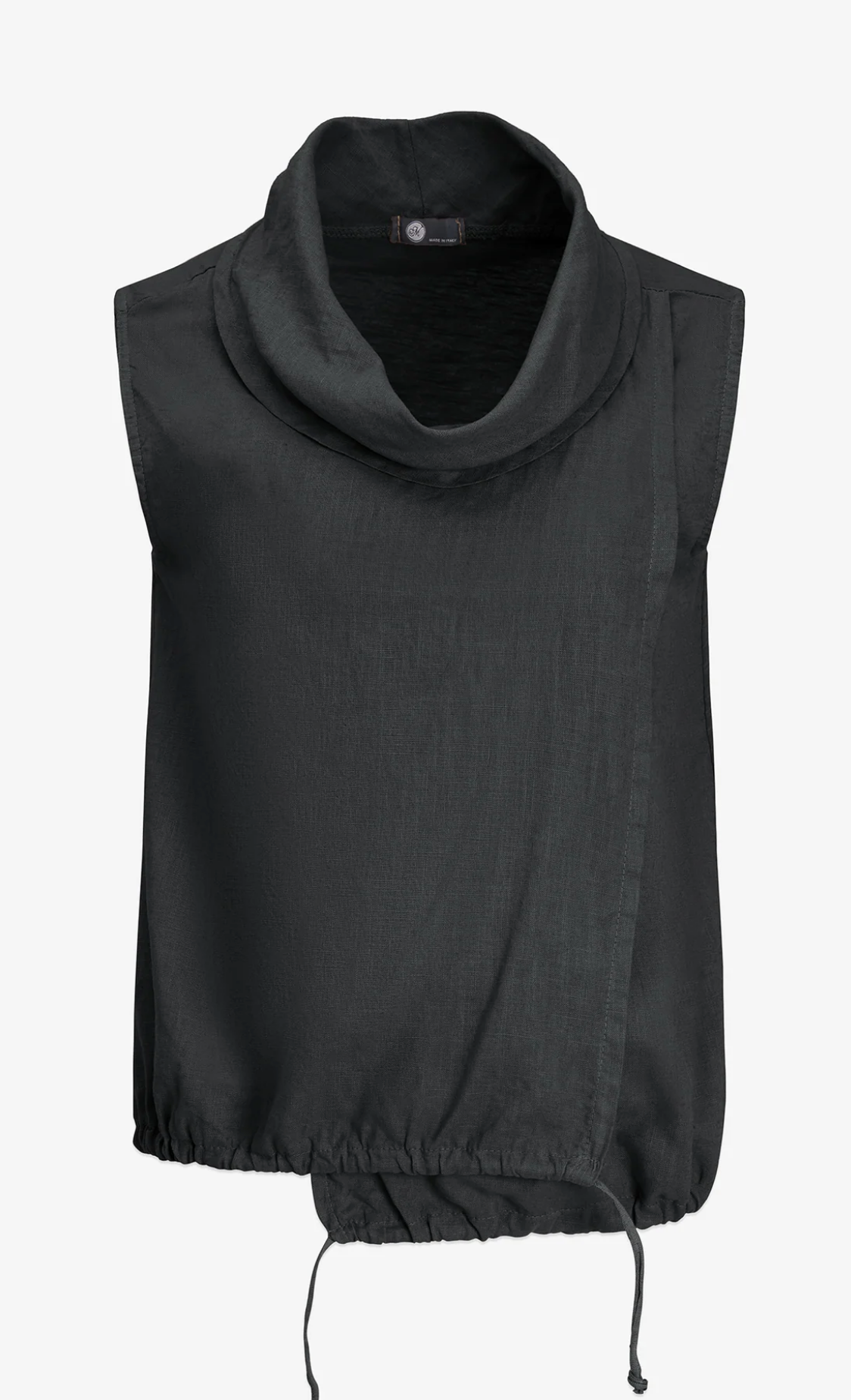 Gemma Knit Woven Combo Sleeveless Top