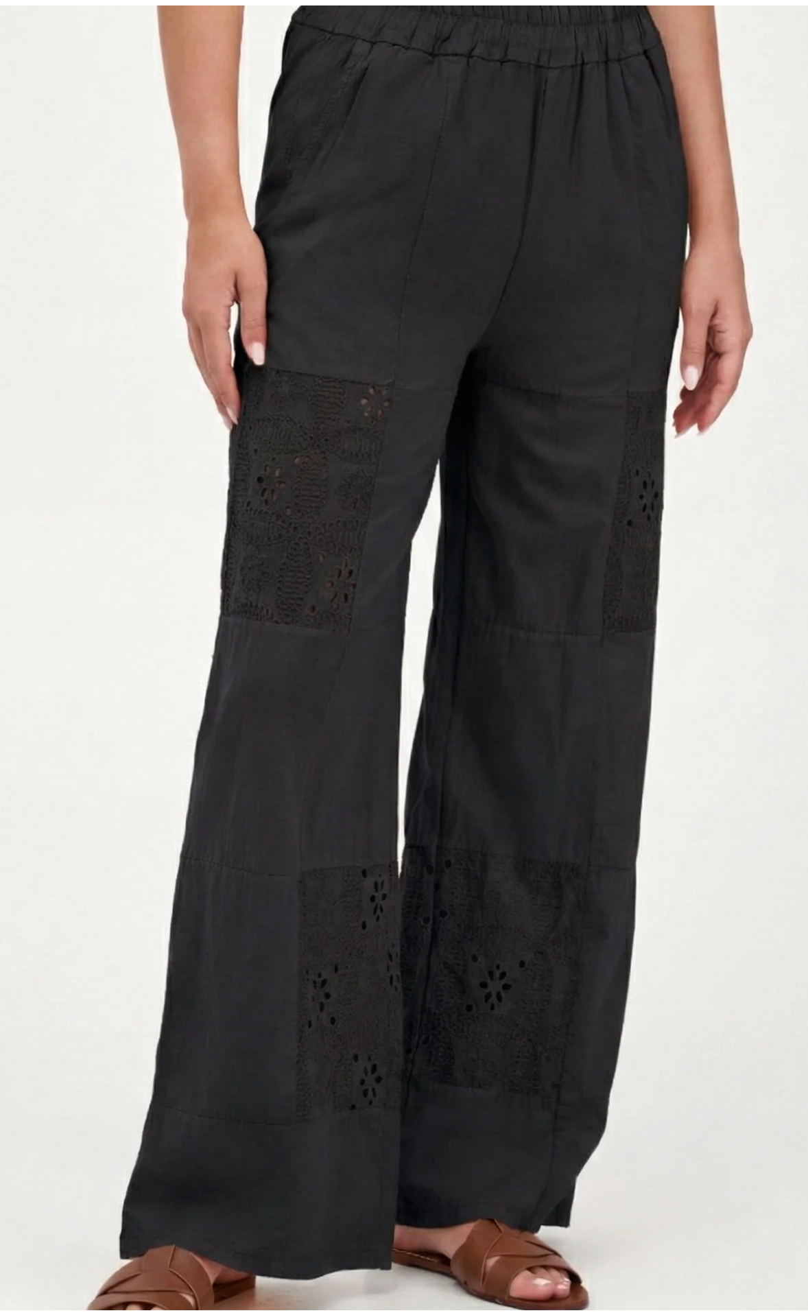 Cassie Woven Pant ~ Black