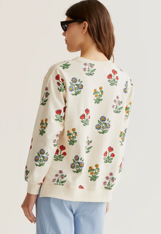 Gardener Print Sweatshirt