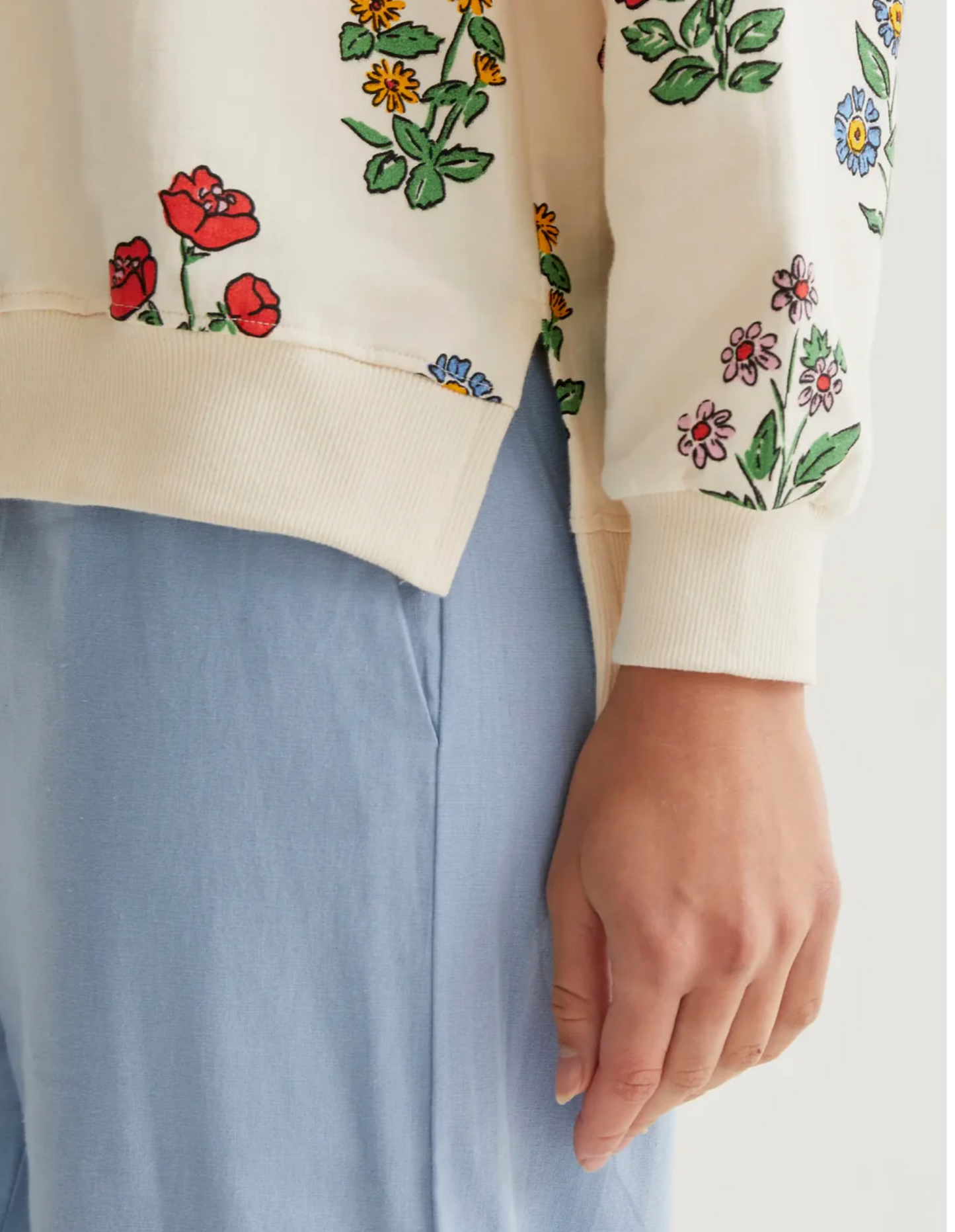 Gardener Print Sweatshirt
